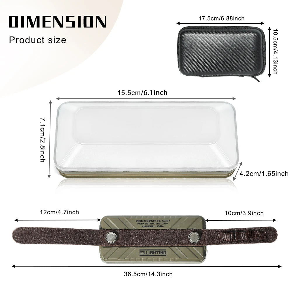 10000mah 1500LM Outdoor Camping