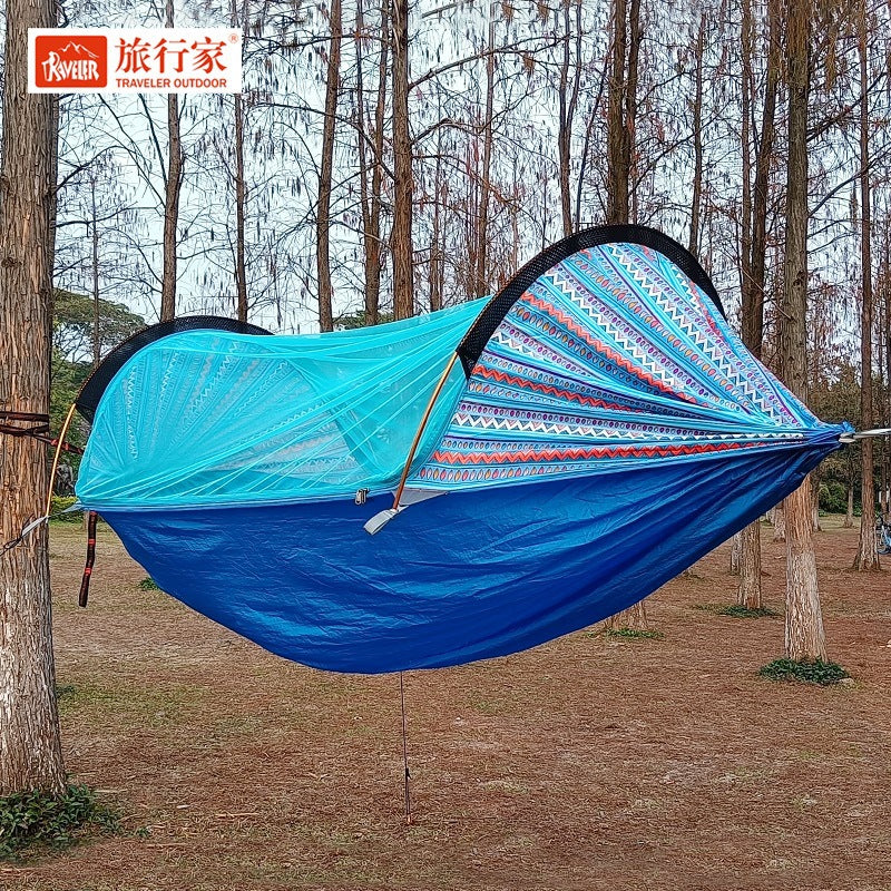 Nylon Fabric Outdoor Camping Hammock
