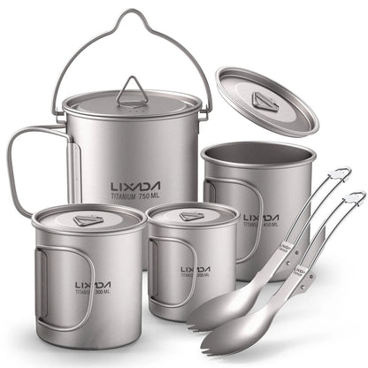 Lixada Cookware Set Ultralight