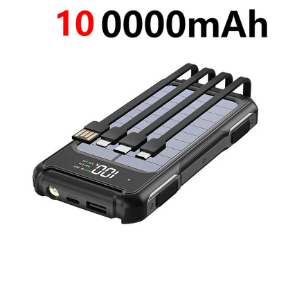 200000mAh 4 in 1 Built in Cables