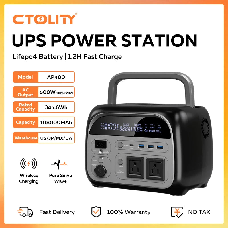 Gaiaray 900W Portable Power Station