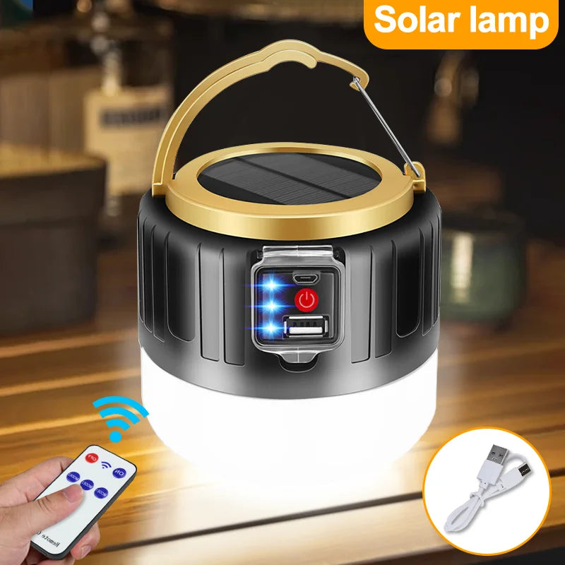 LED Camping Light Waterproof Rechargeable