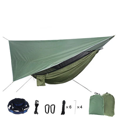 2 People Parachute Hammock Camping