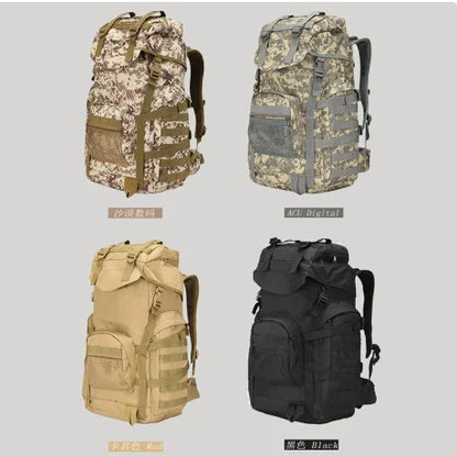 Molle 60L Camping Backpack Tactical