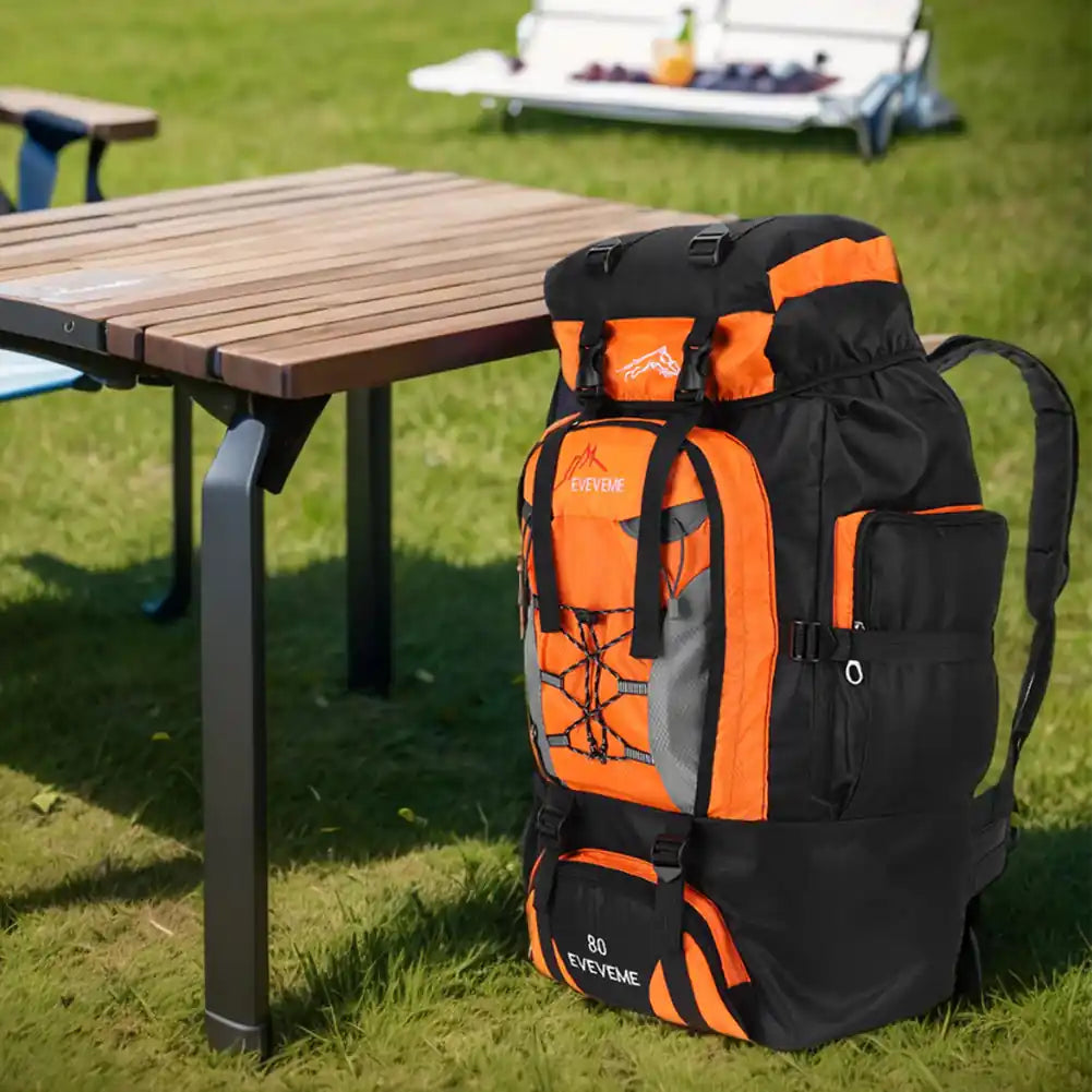 80L Waterproof Hiking Camping