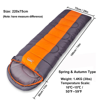 Camping Cotton Sleeping Bag Lightweight