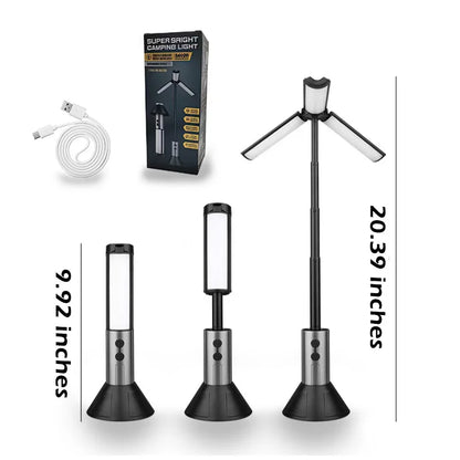 8000mAh Telescopic Camping Lamp,