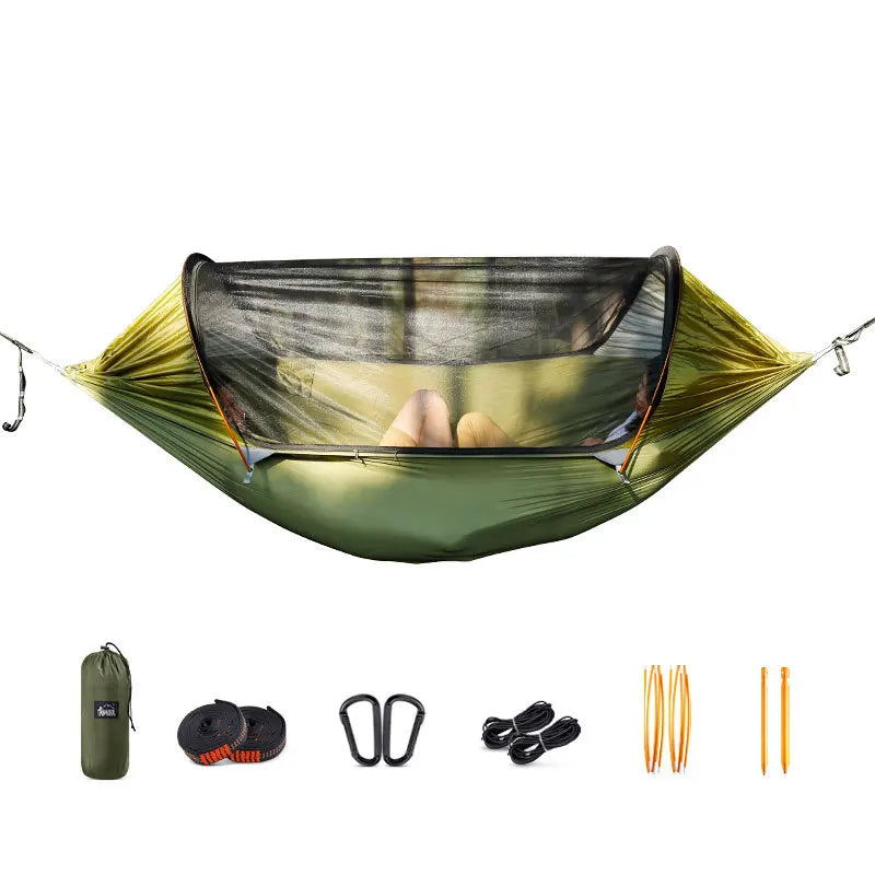 Nylon Fabric Outdoor Camping Hammock