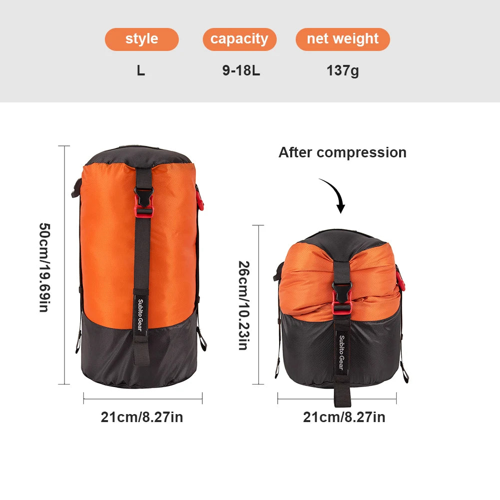 Camping Sleeping Bag Compression