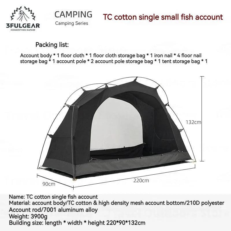 3F UL GEAR Camping TC Cotton Kangaro