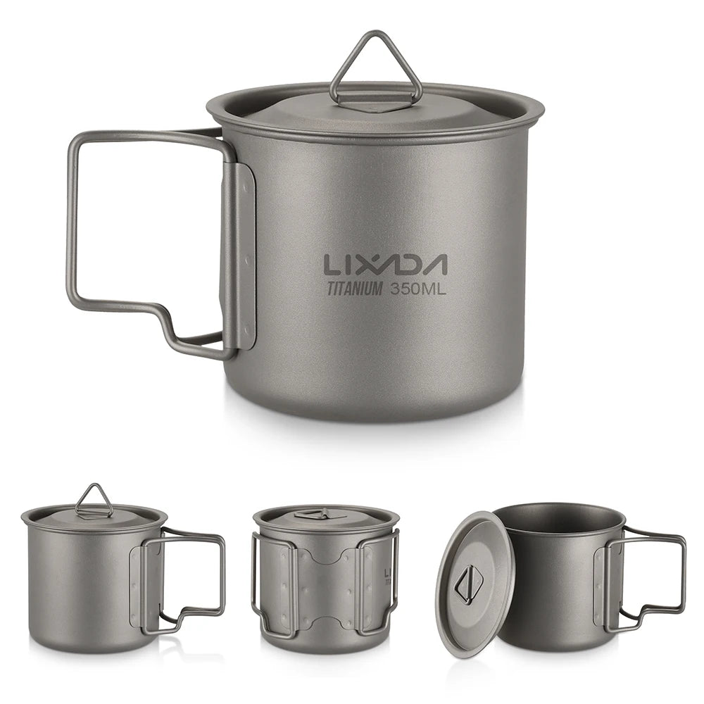 Lixada Ultralight Titanium Cup