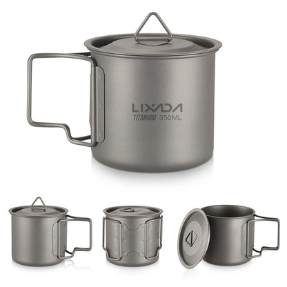 Lixada Ultralight Titanium Cup