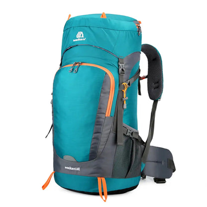 65L Waterproof Hiking Backpack with Rain Cover – Outdoor Travel & Camping Daypack