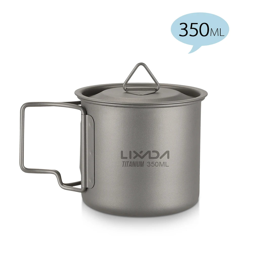 Lixada Ultralight Titanium Cup