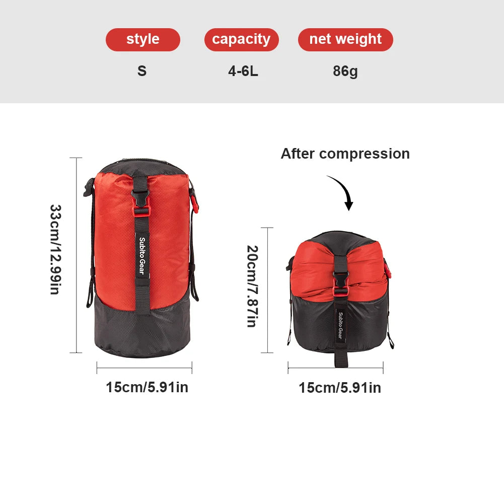 Camping Sleeping Bag Compression