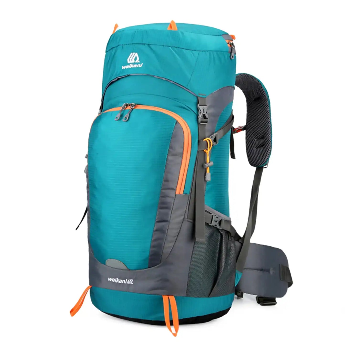 65L Waterproof Hiking Backpack with Rain Cover – Outdoor Travel & Camping Daypack