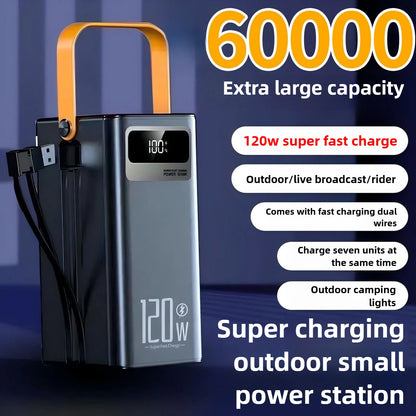 120W 100000mAh Fast Charging Power