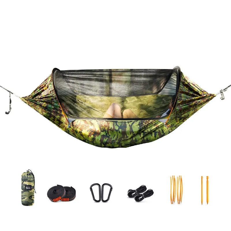 Nylon Fabric Outdoor Camping Hammock