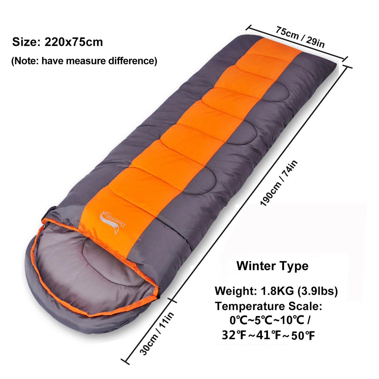 Camping Cotton Sleeping Bag Lightweight