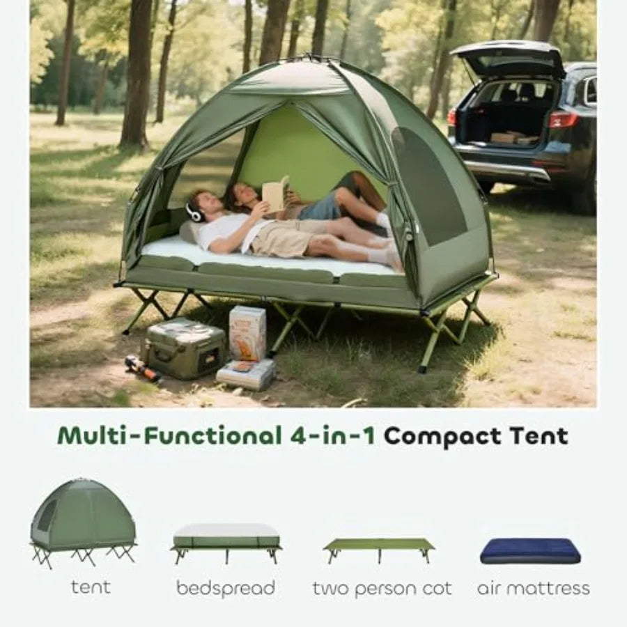 Camping Tent Cot, 6-in-1 Folding