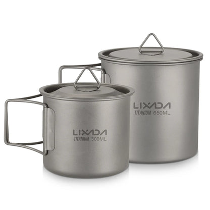 Lixada Ultralight Titanium Cup