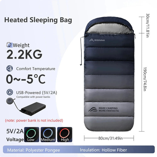 BISINNA Heating Sleeping Bag