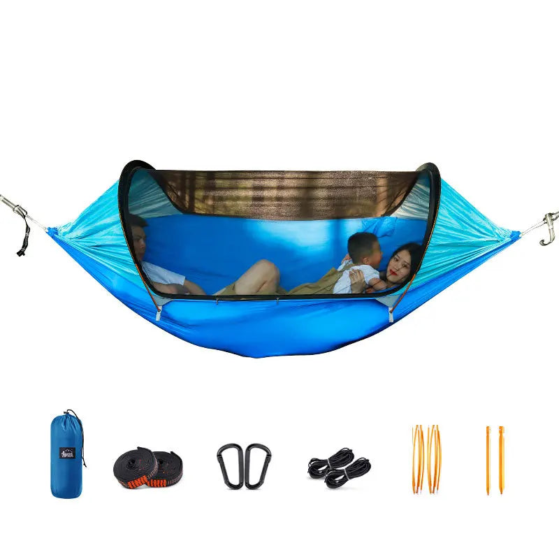 Nylon Fabric Outdoor Camping Hammock