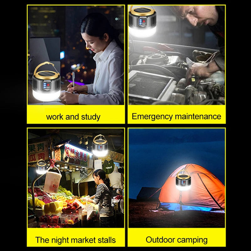 LED Camping Light Waterproof Rechargeable