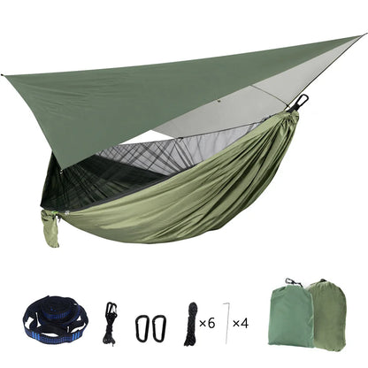 2 People Parachute Hammock Camping