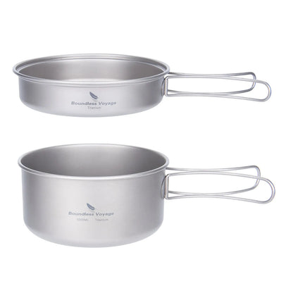 APG Ultralight Titanium Pan Outdoor